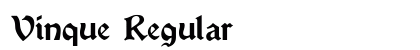 Vinque Regular preview