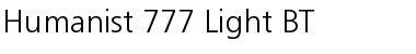 Humnst777 Lt BT Light Font