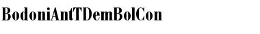 BodoniAntTDemBolCon Regular Font