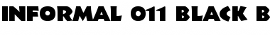 Download Informal011 Blk BT Font