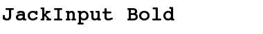 JackInput Bold Font