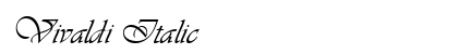 Vivaldi Italic Preview