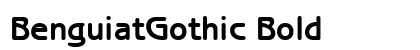BenguiatGothic Bold preview