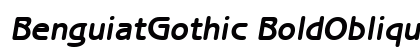 BenguiatGothic BoldOblique Preview