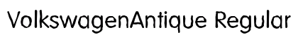 VolkswagenAntique Regular Preview