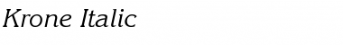 Download Krone Font