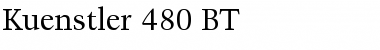 Kuenst480 BT Roman Font