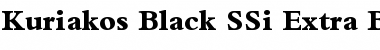 Download Kuriakos Black SSi Font