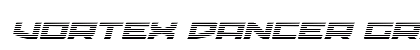 Vortex Dancer Gradient Italic Regular preview