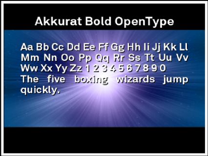 Akkurat font free download