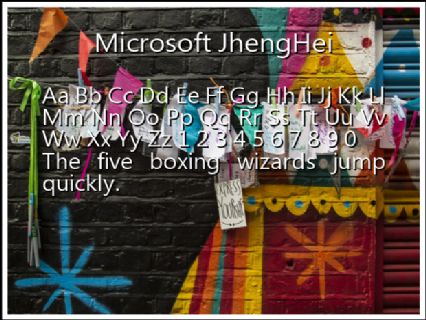 Download microsoft jhenghei font