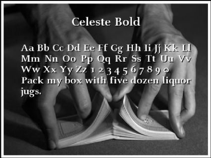 Celeste Bold Font