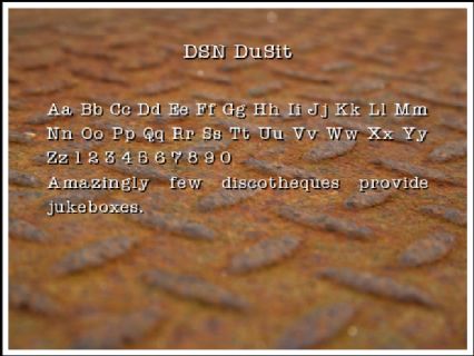 DSN DuSit Font Preview