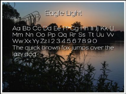 Eagle Light Font