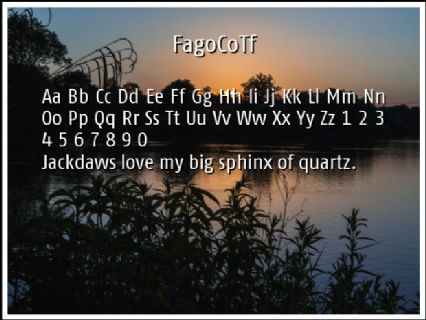 FagoCoTf Font