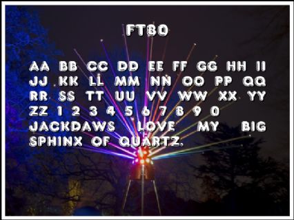 ft80 Font Preview