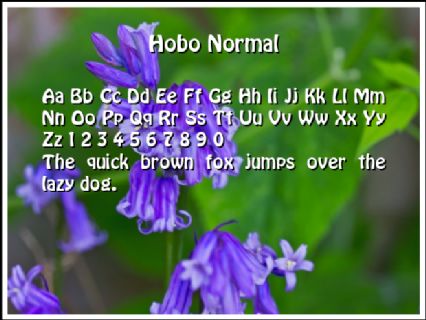 Hobo Normal Font