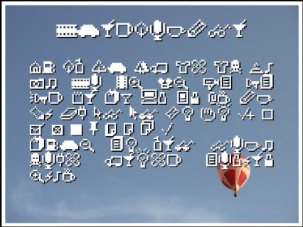 IconBitTwo Font Preview
