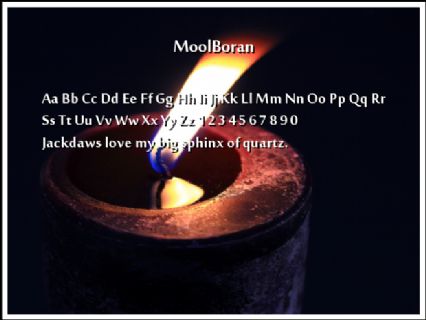 MoolBoran Font