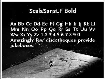 ScalaSansLF Bold Font