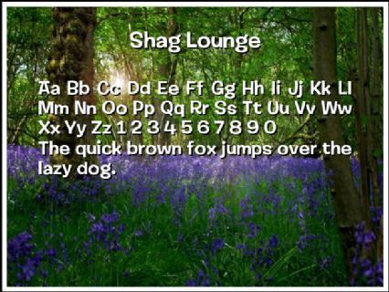Shag Lounge Font