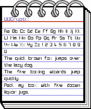 00Cryptix Regular animated font preview 00Cryptix Regular animated font preview