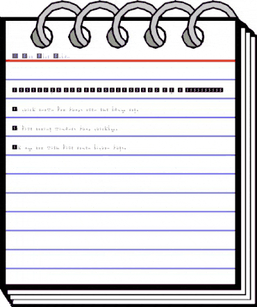 00ne Exagg Ballot Regular animated font preview