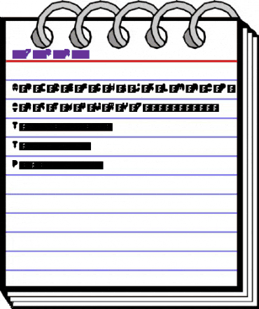 00ne Znorg Bold Regular animated font preview