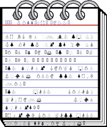 101! HollYDaY TreeZ Regular animated font preview 101! HollYDaY TreeZ Regular animated font preview