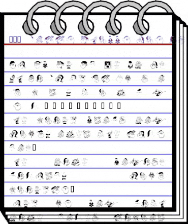 101! Jolly Chubby Guy in Red Regular animated font preview 101! Jolly Chubby Guy in Red Regular animated font preview