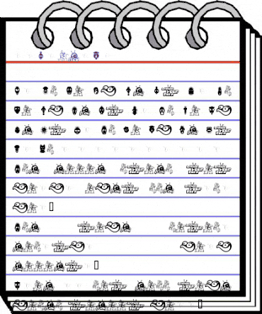 26FacesV2 Regular animated font preview