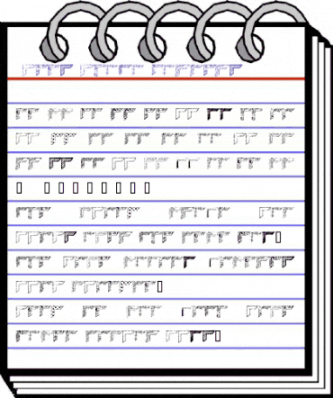 2Peas Photo Corners Regular animated font preview