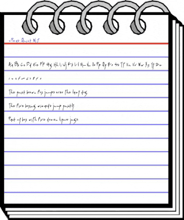 2Peas Quick Wit Regular animated font preview