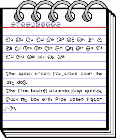 70:<STRAWBERRY> Regular animated font preview