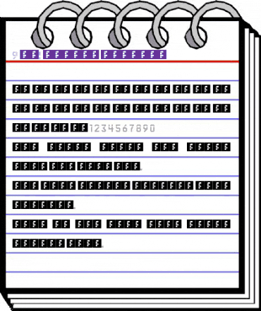 9 Oh! Cloned Regular animated font preview