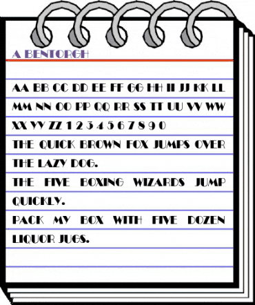 a_BentoRgh Regular animated font preview a_BentoRgh Regular animated font preview