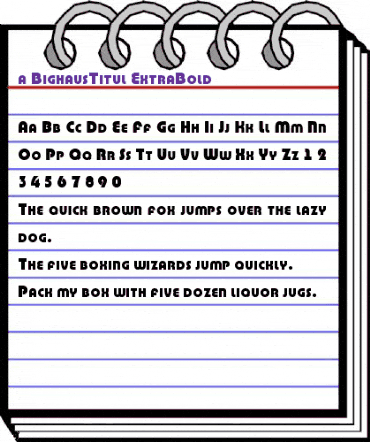 a_BighausTitul ExtraBold animated font preview a_BighausTitul ExtraBold animated font preview