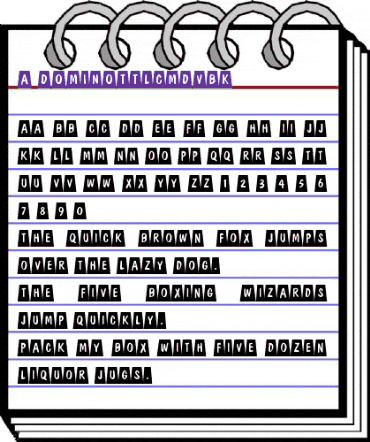 a_DomInoTtlCmDvBk Regular animated font preview a_DomInoTtlCmDvBk Regular animated font preview