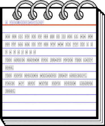 a_FrudgerCmOtlUp Regular animated font preview