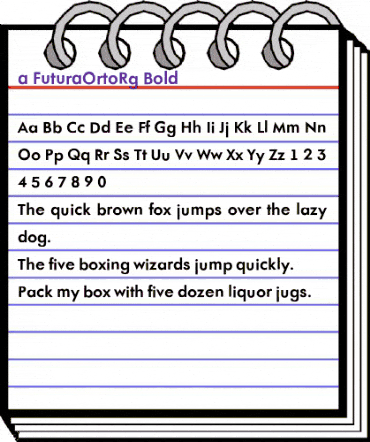 a_FuturaOrtoRg Bold animated font preview a_FuturaOrtoRg Bold animated font preview
