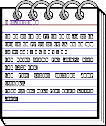 a_GladeCmDn Regular animated font preview