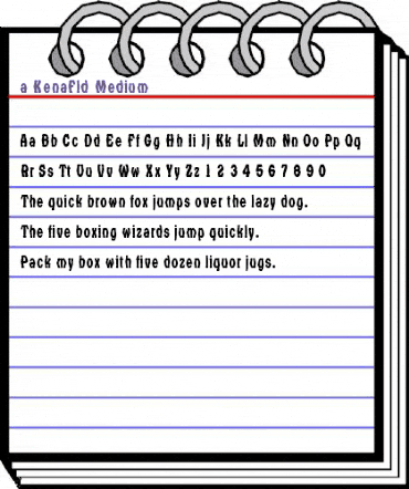 a_KenaFld Medium animated font preview