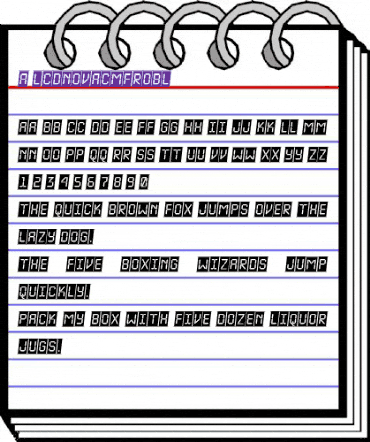 a_LCDNovaCmFrObl Regular animated font preview a_LCDNovaCmFrObl Regular animated font preview