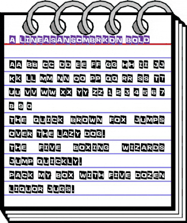 a_LineaSansCmBrkDn Bold animated font preview a_LineaSansCmBrkDn Bold animated font preview