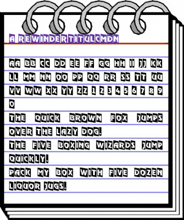 a_RewinderTitulCmDn Regular animated font preview a_RewinderTitulCmDn Regular animated font preview