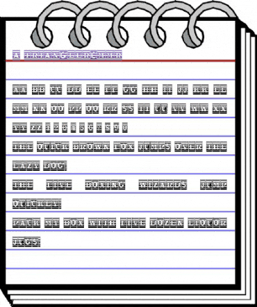 a_TrianglerCmMr Regular animated font preview