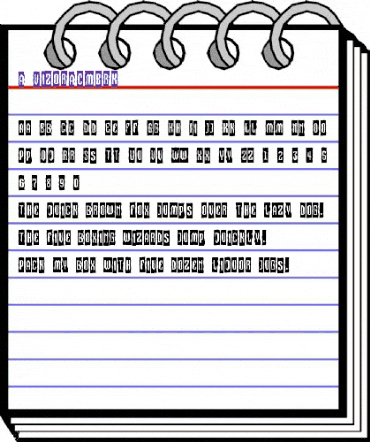 a_VizoraCmBrk Regular animated font preview