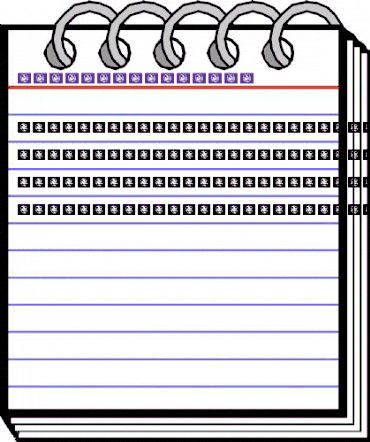 A Voice Liberty Regular animated font preview