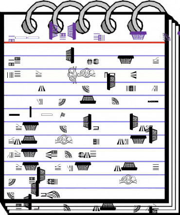 A44 racings animated font preview