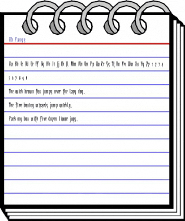 Ab Fangs Regular animated font preview Ab Fangs Regular animated font preview